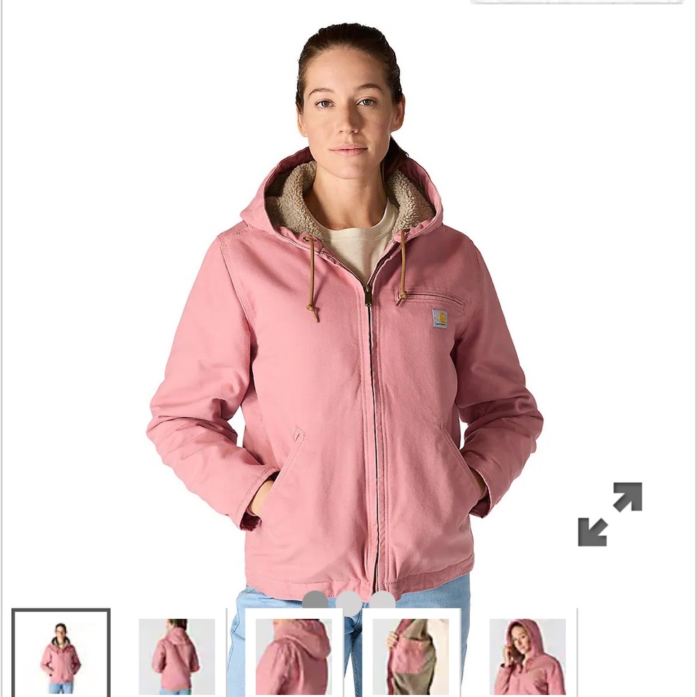 Women's Carhartt Jacket Rose Tint